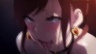 Anime stepmom porn in which woman has hot sex with husband's boss