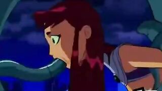 Anime tentacle porn of attractive redhead drilled by villain