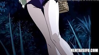 Lustful hentai girls like to enjoy sex in different places