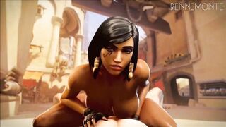 Hentai POV compilation Overwatch where sex comes first for the lustful sluts