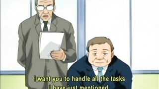 Slutty teacher assfucked in anime porn with bondage