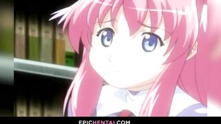 Girl loses virginity and gets creampied in awesome anime porn