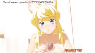 Great 3d anime porn video with attractive furry character