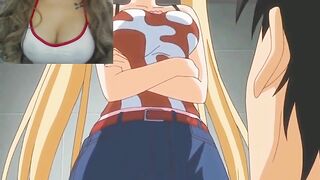 Owner of shop fucks cute blonde employee in hardcore anime porn
