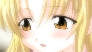 Lovely blonde passionately drilled by BF in teen anime porn