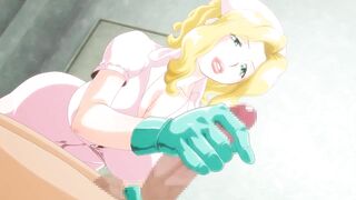 Free anime porn of busty blonde nurse taking care of dicks