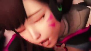 Innocent Overwatch character fucked in free 3d anime porn