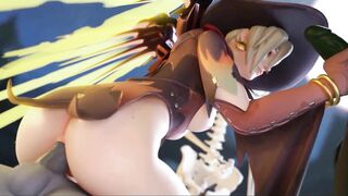 Amazing 3d porn hentai compilation with Overwatch hotties