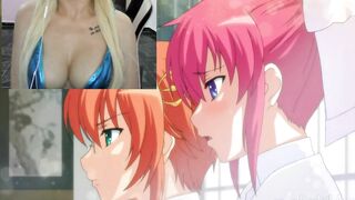 Girl with big tits fucked by demon in hot anime monster porn