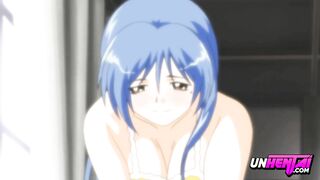 Busty girl drilled by stepbrother in uncensored hentai porn