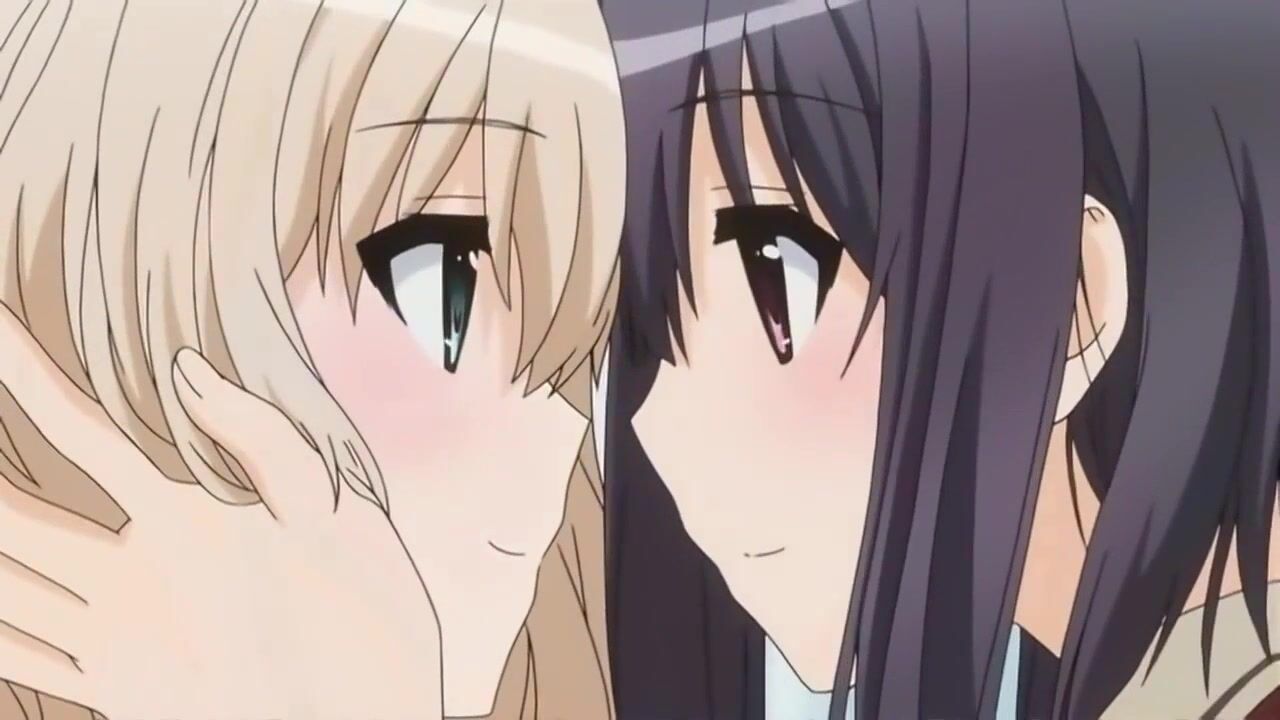 Animated Lesbian Love - Attractive cuties make love in uncensored anime lesbian porn