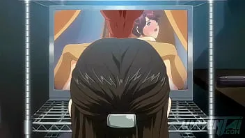 A horny girl found a porn tape with her step mother