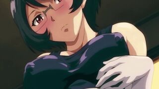 Nerdy glasses girl in tight swimsuit gets fucked hard & creampied