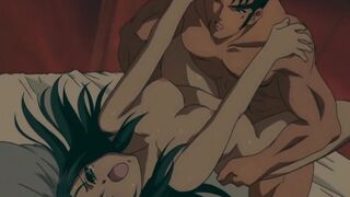 Akuji Dominates Toko: Wet Onsen Fuck with X-Ray Creampie & Cum Leak