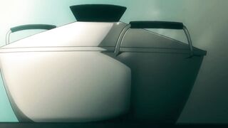 Uncensored Anime Wife Takes Huge Load After Secret Shower