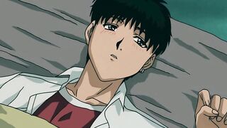 Lactating Onee-san Roars – Rooftop Sex with Naive Young Student