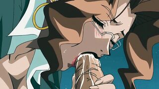 Lactating Onee-san Roars – Rooftop Sex with Naive Young Student