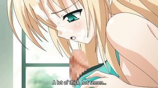 Athletic Blonde Step-Sister’s Brutal Face-Sitting & Bukkake