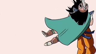 Dragon Ball Reunion: Goku Fucks Chi-Chi Uncensored Behind the Wall