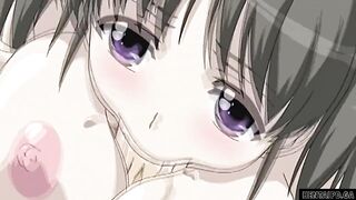 Classmate seduced public blowjob and paizuri action, completely uncensored