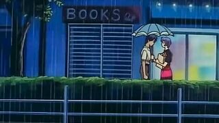 A couple of friends have sex in a luxurious hotel in the rain, showcasing intense passion
