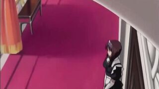 A new maid got a job in the mansion and had a passionate lesbian sex