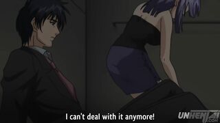 Hentai Uncensored: Elevator with Hot Busty Girls Subtitled