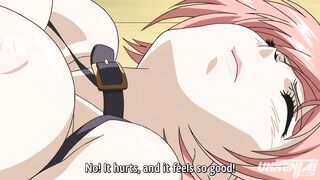 Hentai Uncensored: Elevator with Hot Busty Girls Subtitled