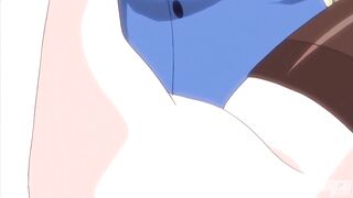 The step mom teaches her step daughter to fuck