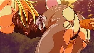 Busty cosplay bunny girl gets fucked in public place - uncensored action