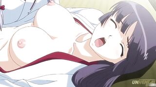 Two step sisters are caught in a compromising situation. Very hot!