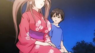 Young guy gets fucked by a hot busty nurse