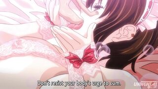 A busty maid with huge boobs massages her master and gives him a blowjob