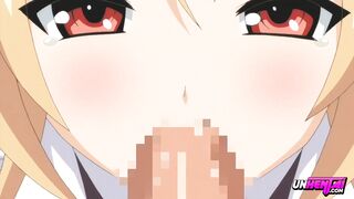 Blonde maid in sexy uniform gets punished and fucked