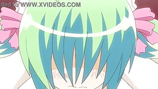 The busty maid got caught in a compromising situation with the boss