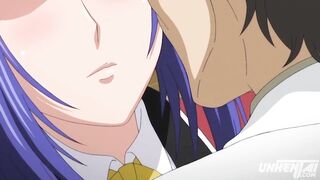 A busty teen gets her nipples hard during a doctor's exam