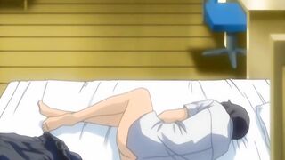 I got caught touching my busty step sister while resting - Hentai [Subtitled]