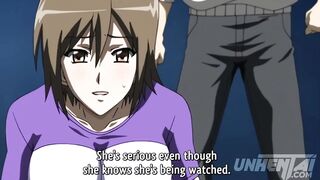 A cheating wife with big tits gets caught in a steamy scene