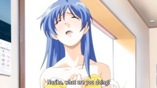 Stepsister touches her wet pussy while talking to her stepdad - Uncensored Hentai