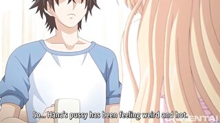 I took a nap with my new step sister - Hentai [Subtitled]