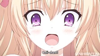 I took a nap with my new step sister - Hentai [Subtitled]