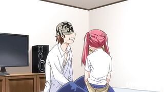 The busty girl is having fun with her teacher in class