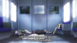 Petite Asian Teen Fingers Pussy of Stranger on a Train in Uncensored Scene