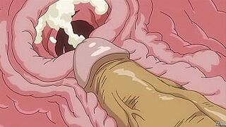 An 18-year-old girl gets her pussy filled with cum for the first time